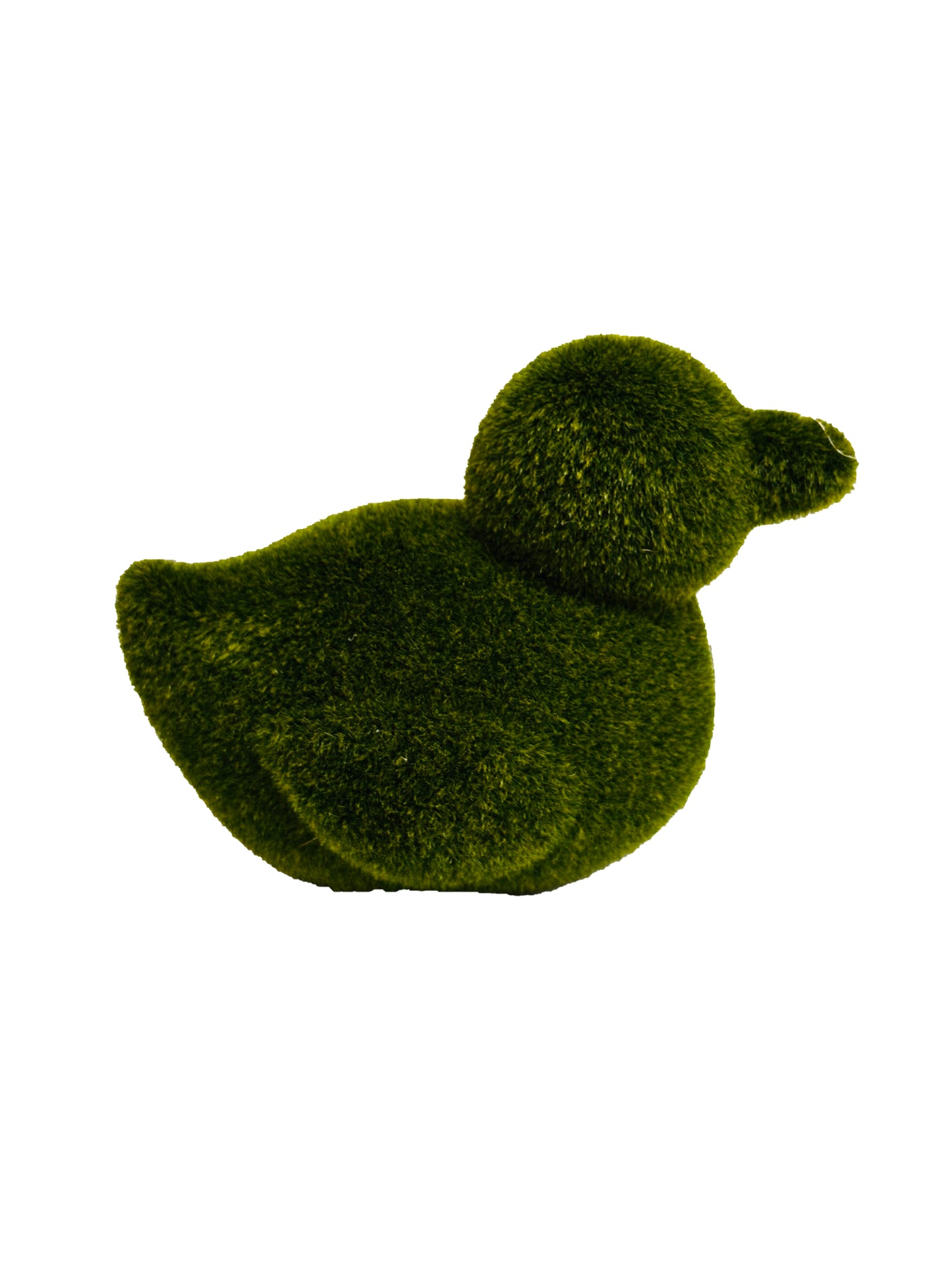Pato Decorativo – Acabado Texturizado en Pasto Artificial