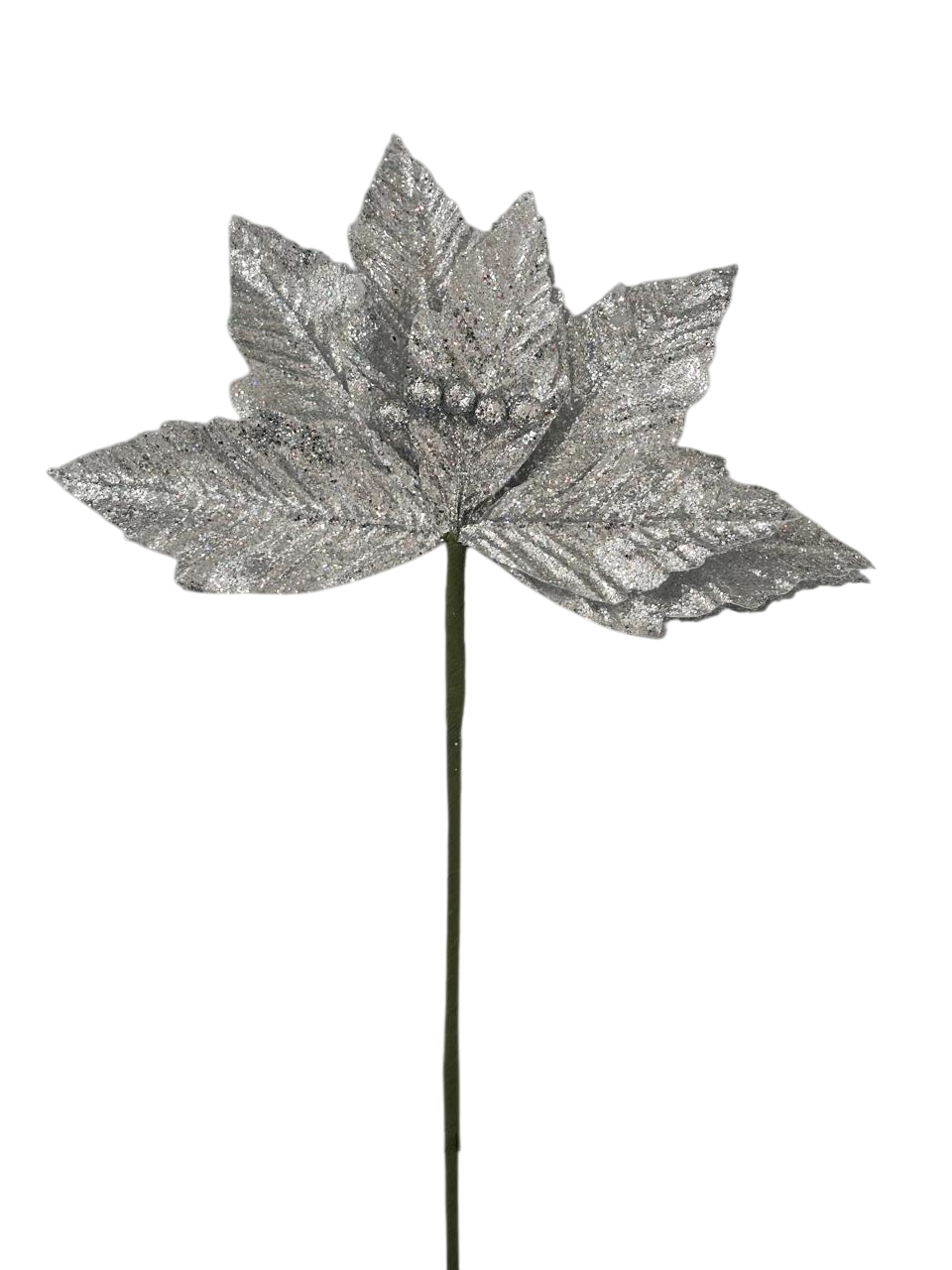 vara flor noche buena glitter