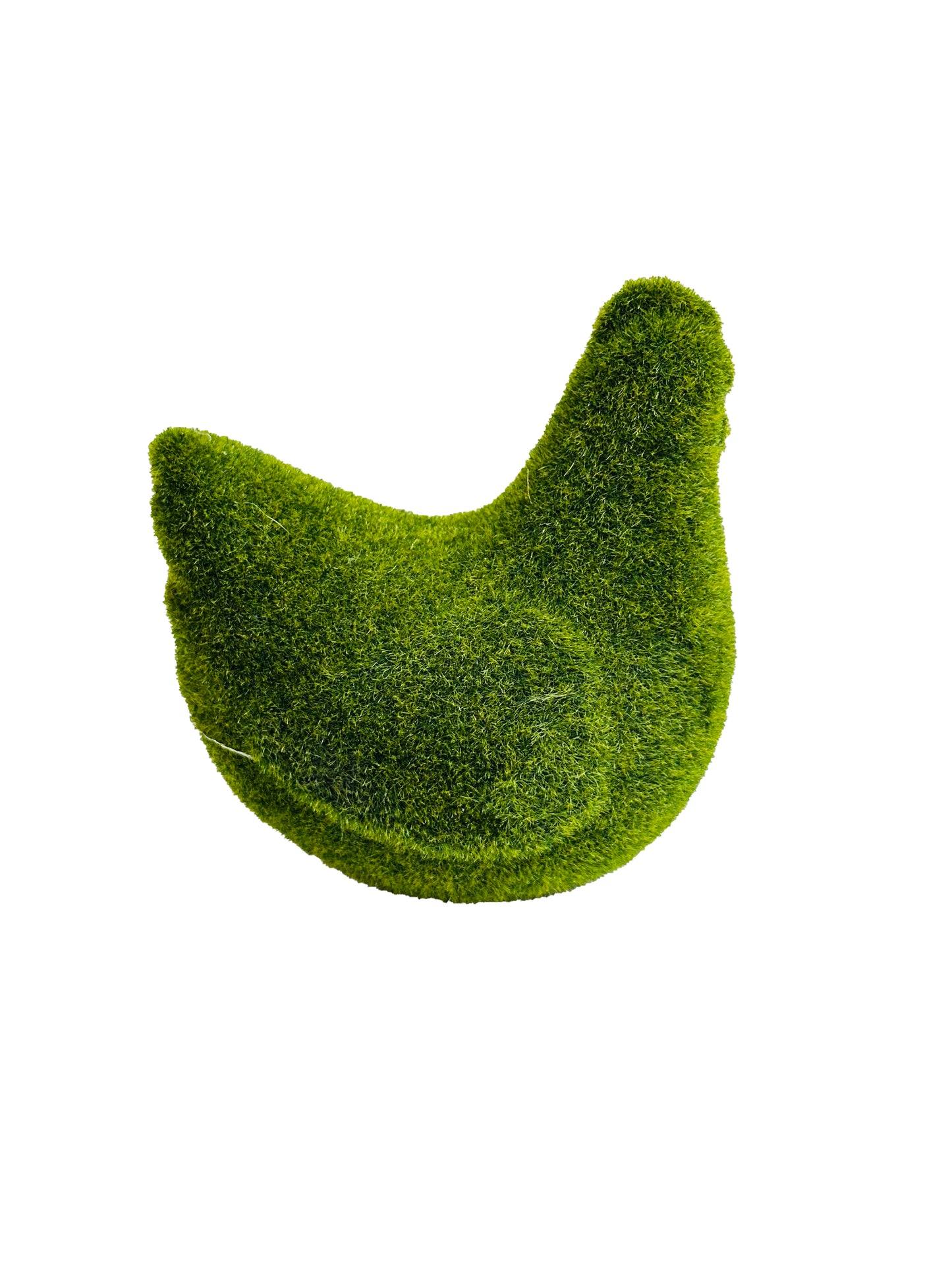 Gallina Decorativa – Acabado Texturizado en Pasto Artificial