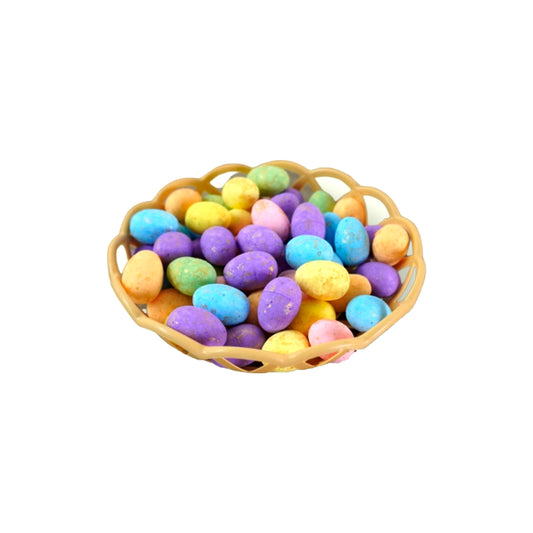 Canasta con huevitos de pascua