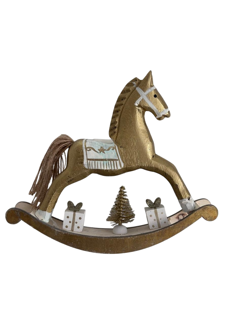 adorno mecedora caballo