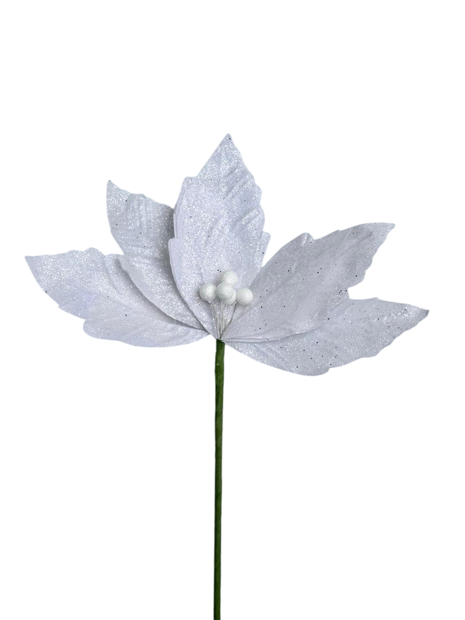 vara flor noche buena glitter