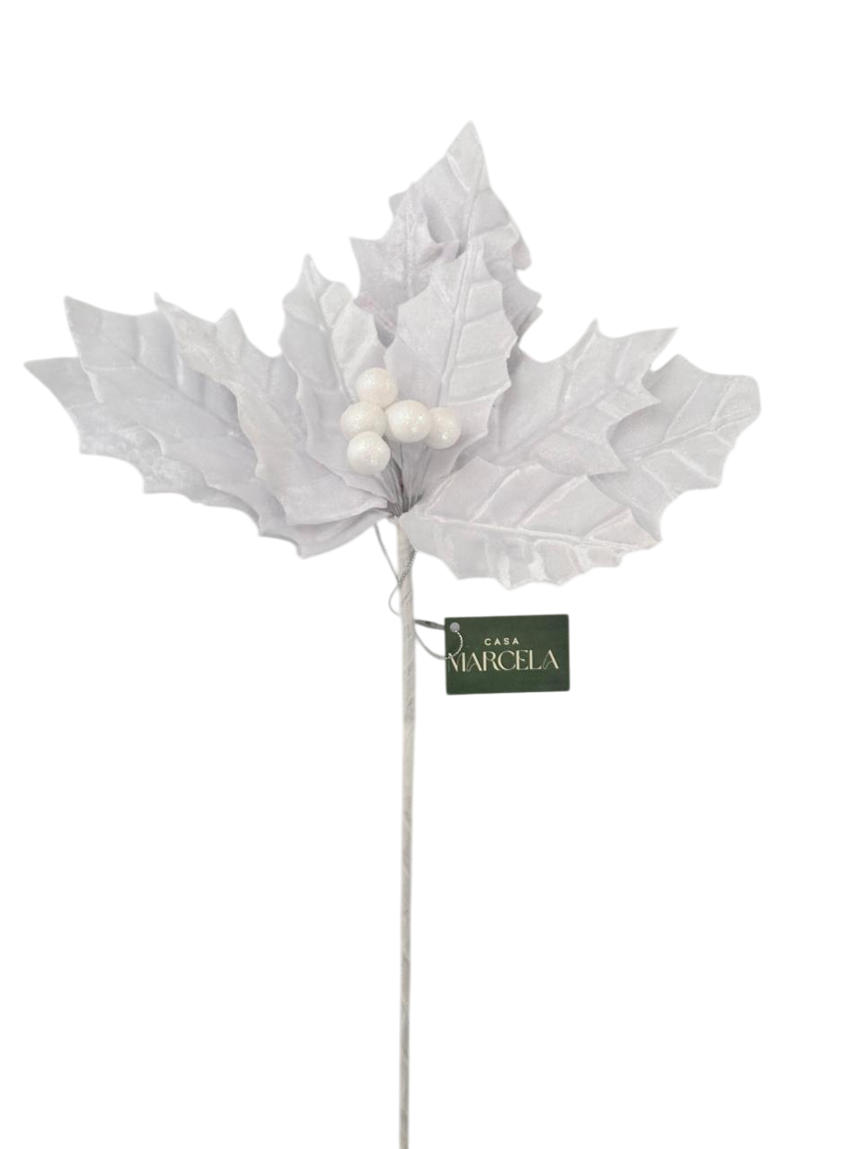 vara flor noche buena terciopelo