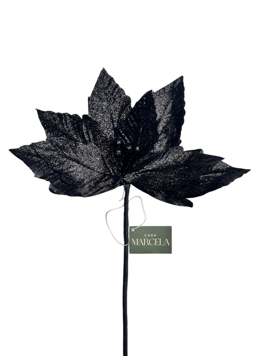 vara flor noche buena glitter